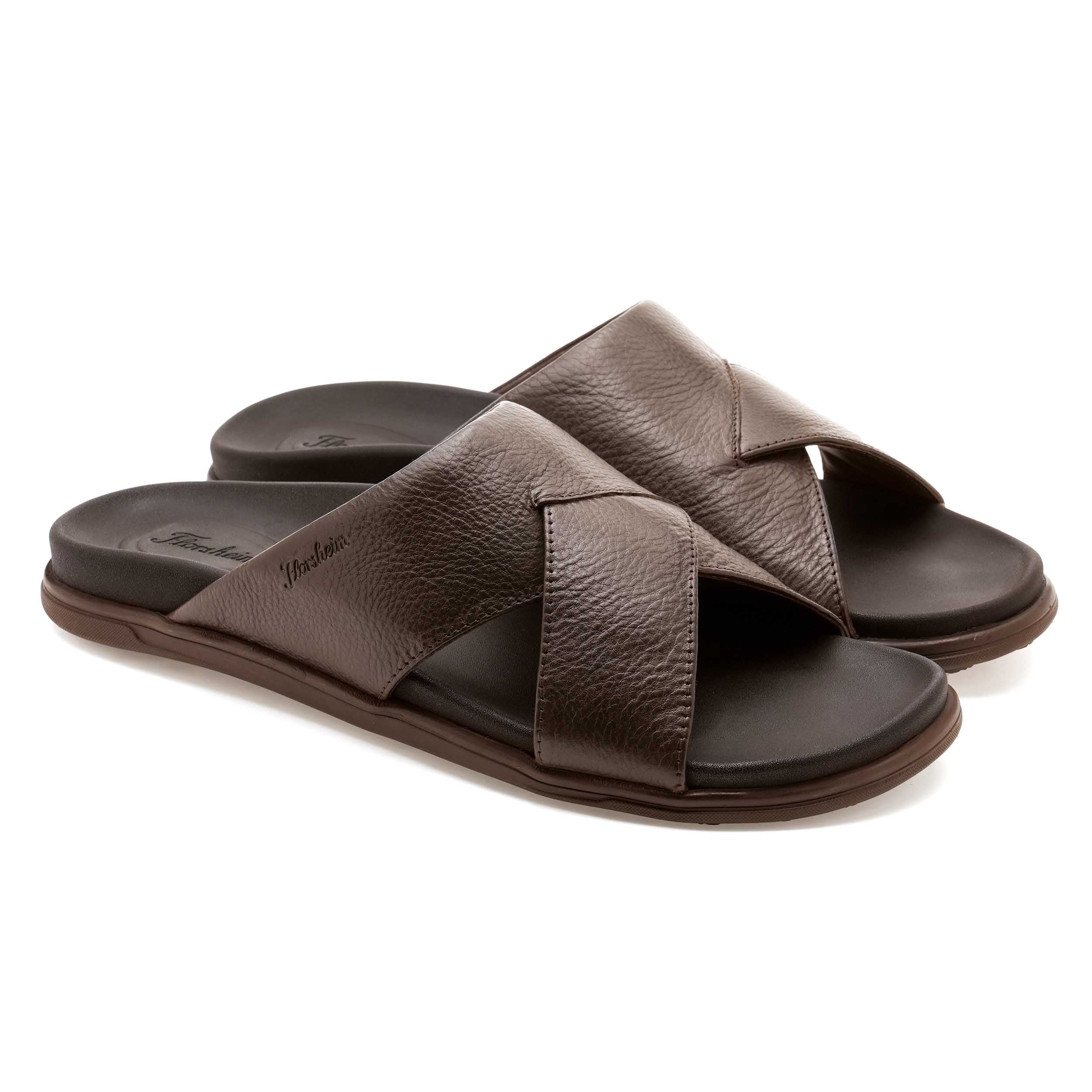 The Stark Brown Men Slider Florsheim
