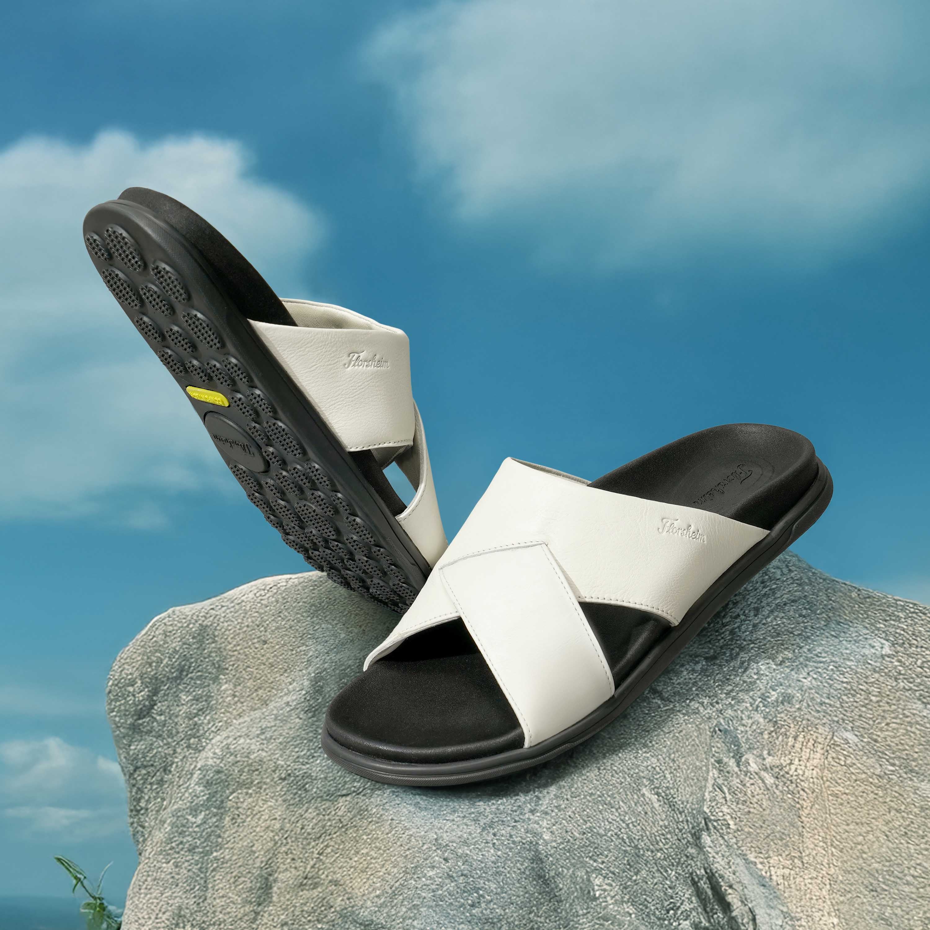The Stark White Men Sandal Florsheim
