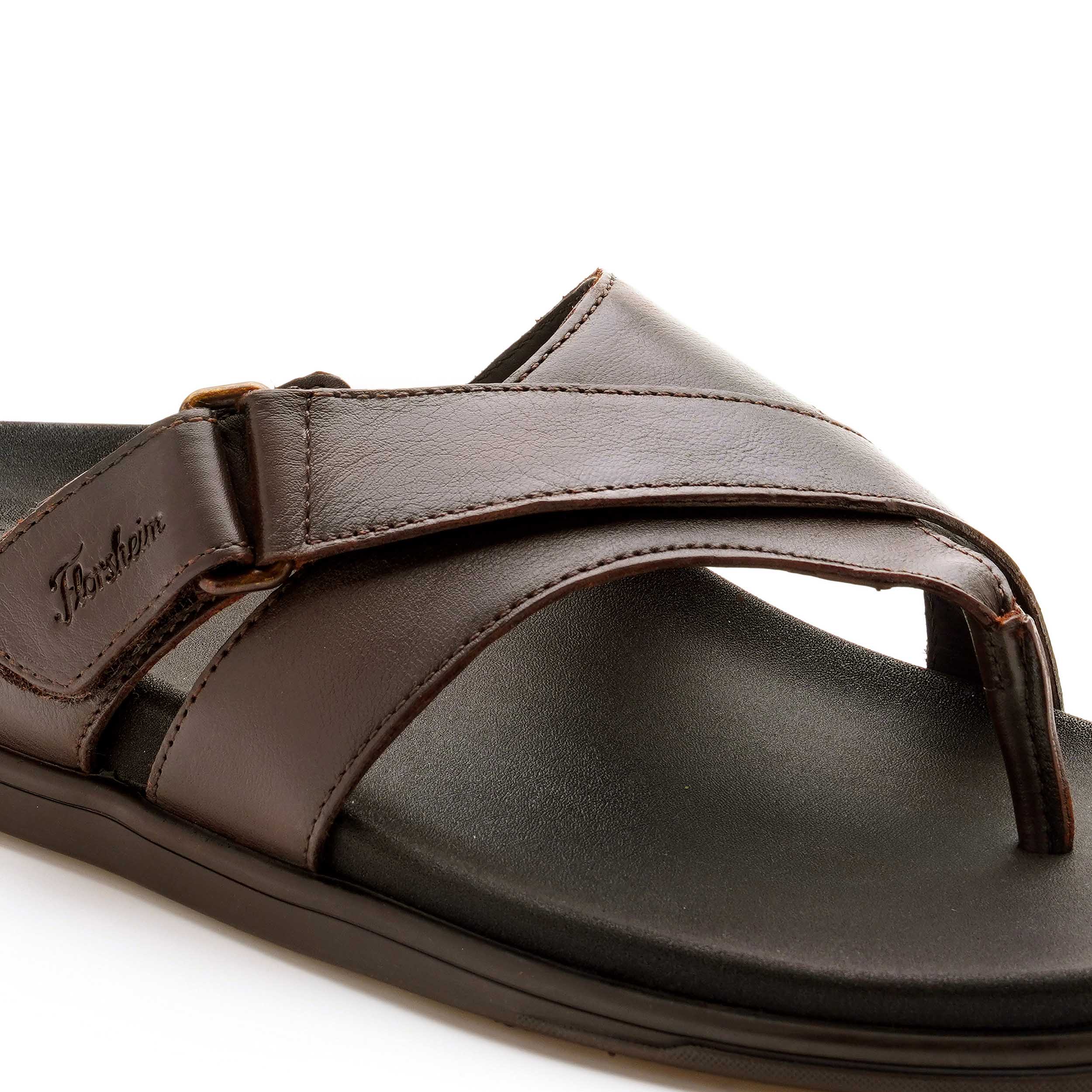 The Comet Brown Men Slipper Florsheim