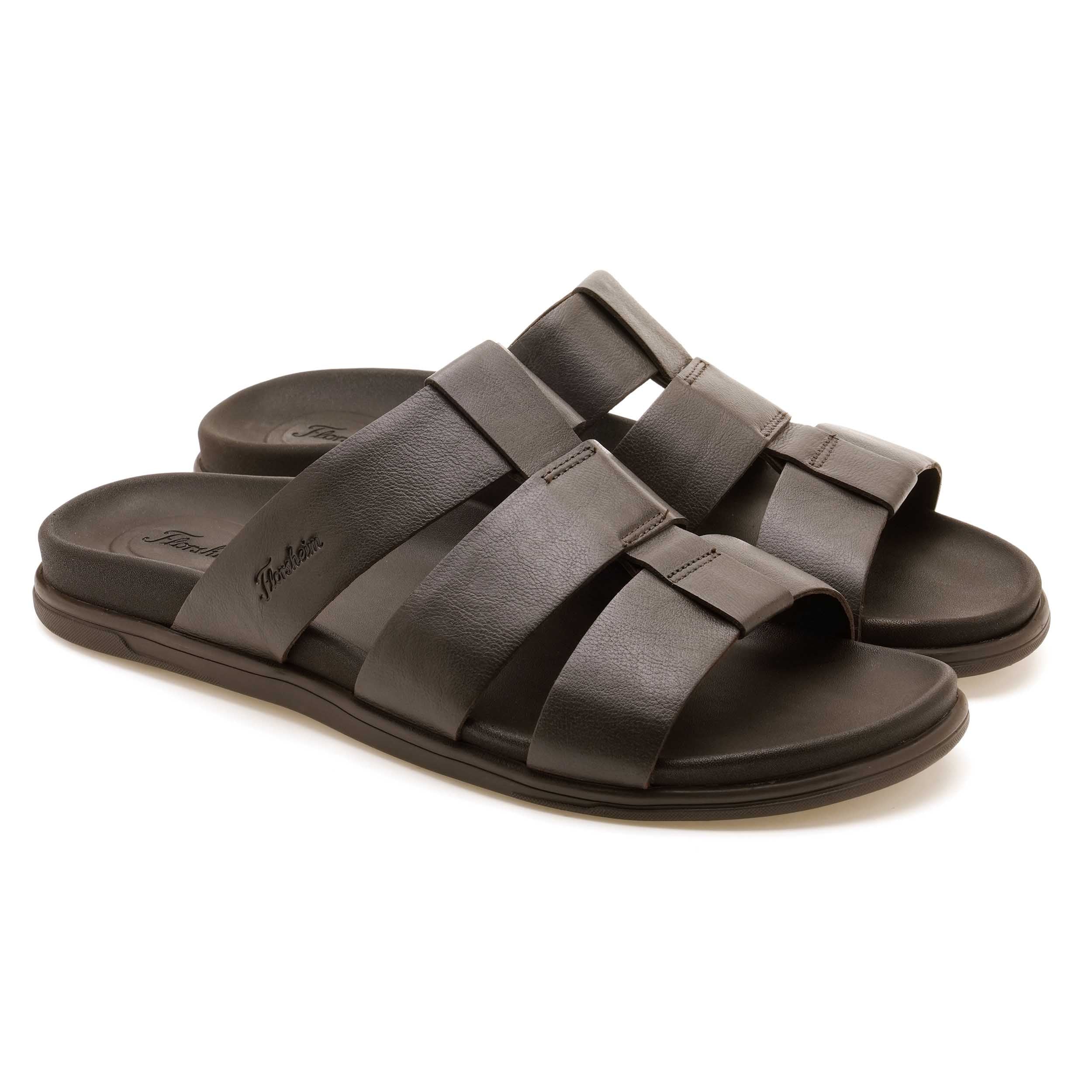 The Herred Brown Men Slipper Florsheim