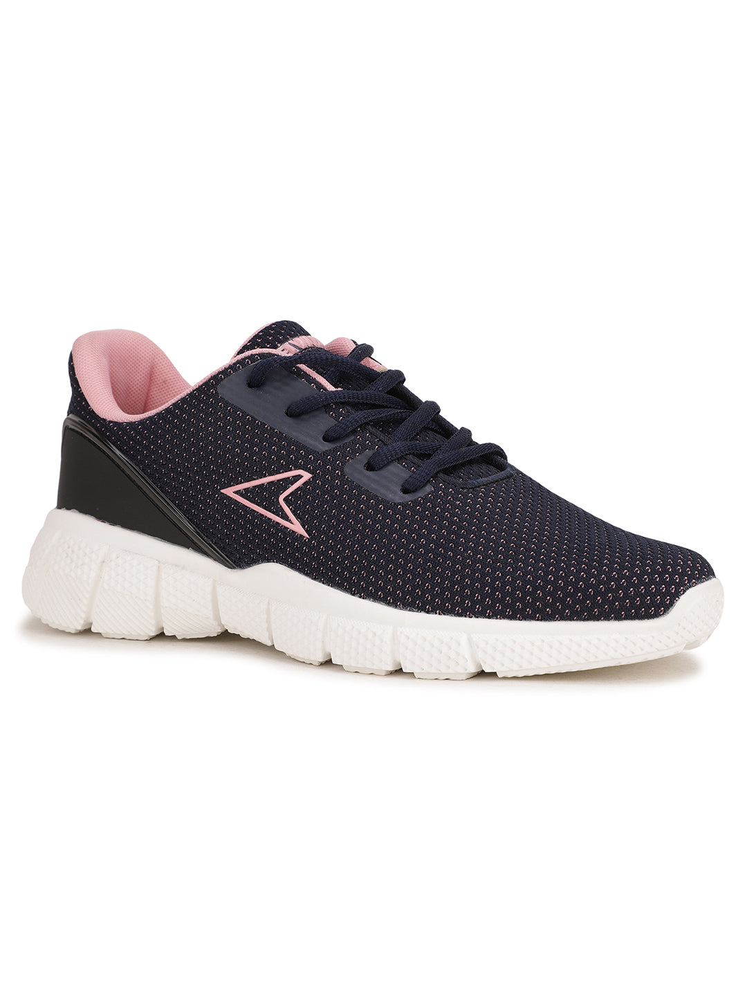 Power Kids' Navy Lace-up Running Shoes - Navy