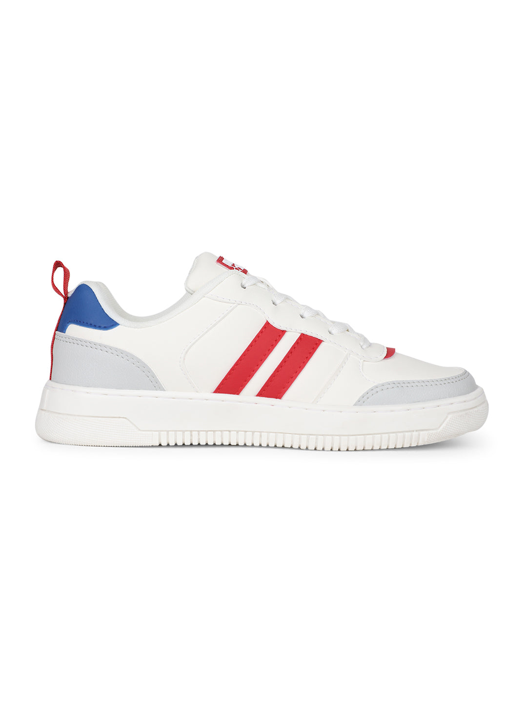 North Star Boy's White Casual Lace-up Sneakers - White - View 2