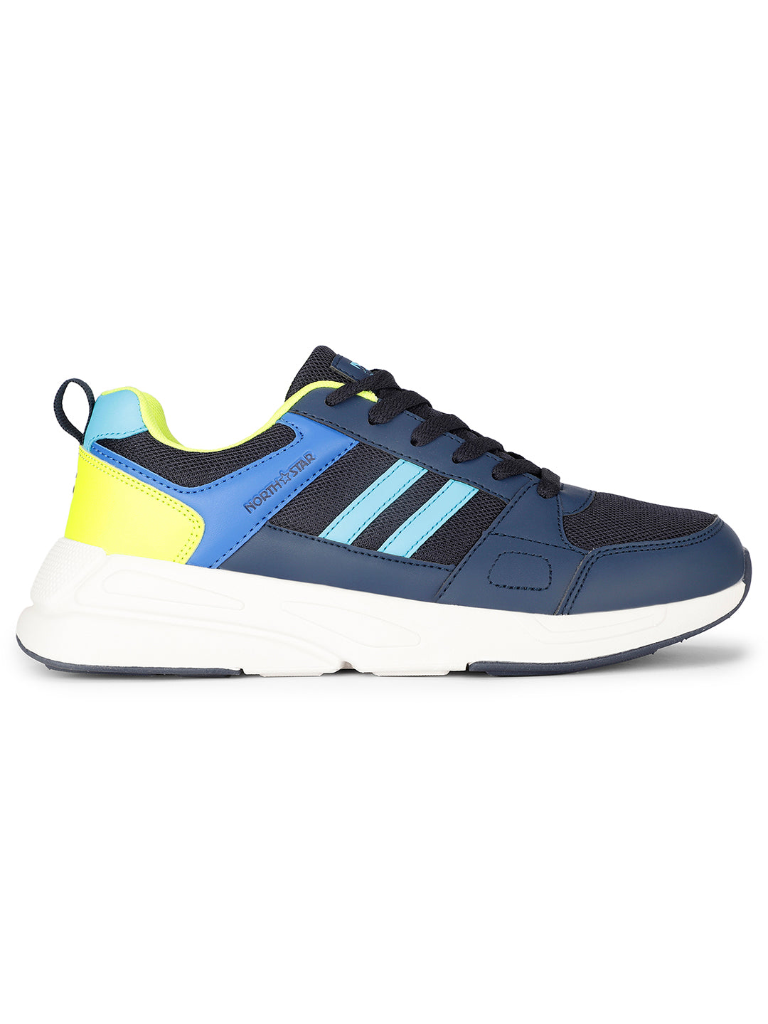 Bata Boy's Navy Blue Casual Lace-up Shoes - Navy Blue - View 2