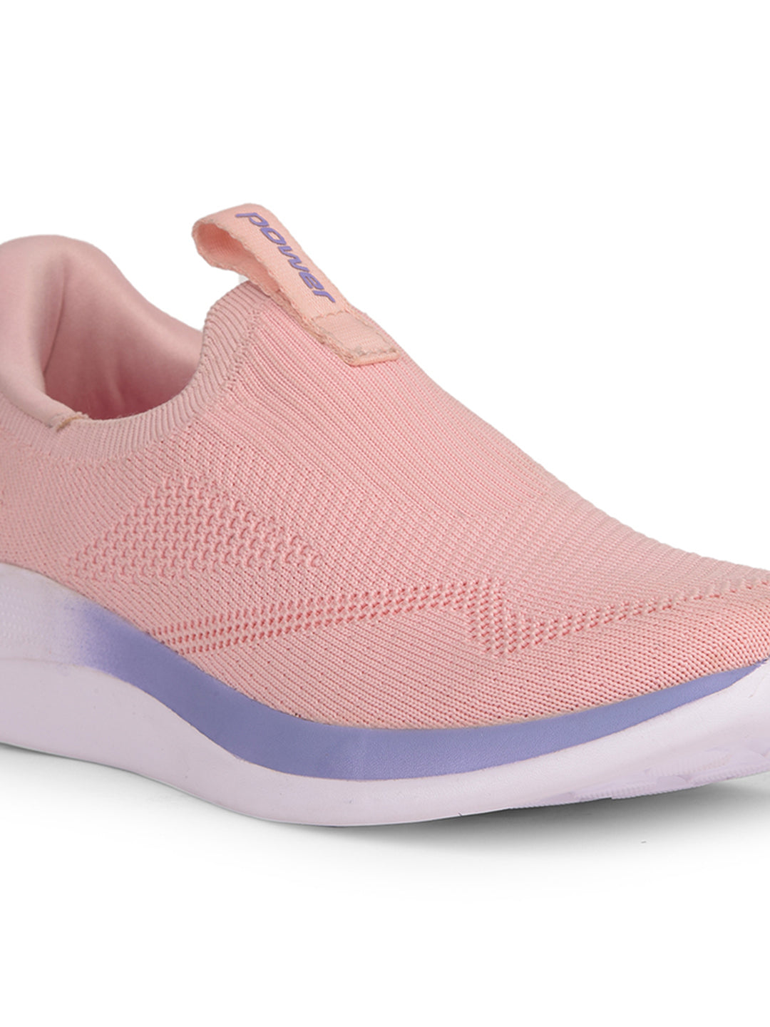Power Girl's Beige Slip-on Sports Shoes - Beige - View 5