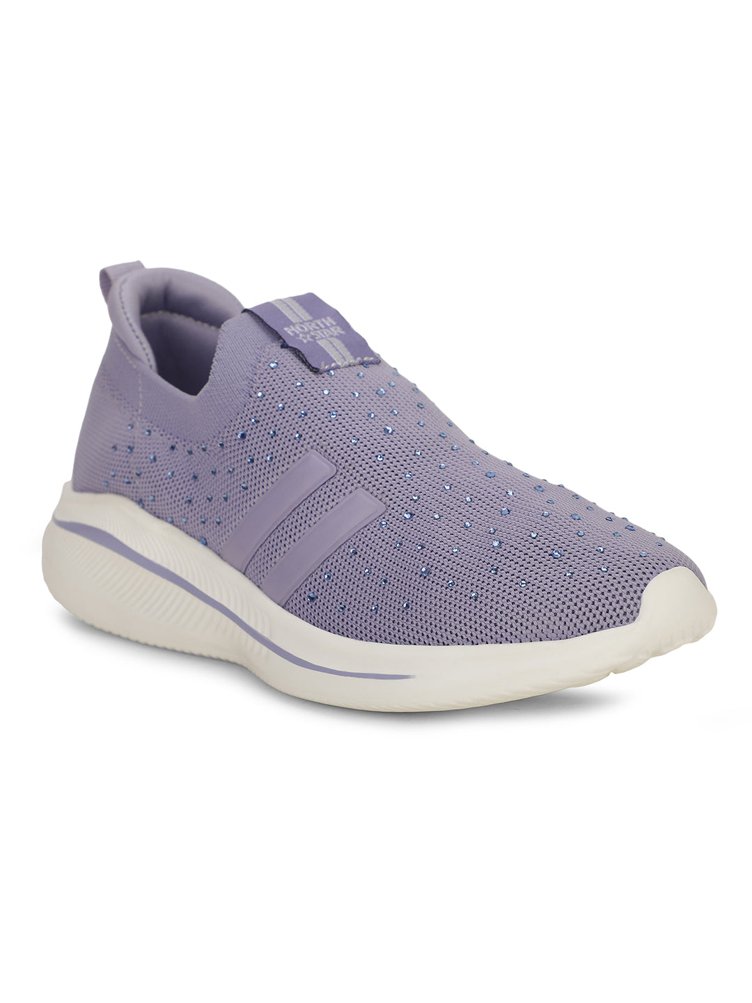 North Star Girl's Blue Casual Slip-on Shoes - Blue - View 1