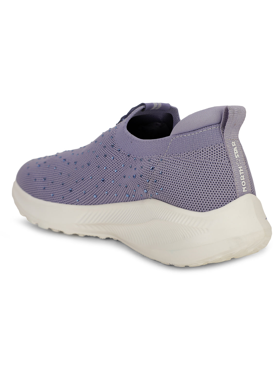 North Star Girl's Blue Casual Slip-on Shoes - Blue - View 3