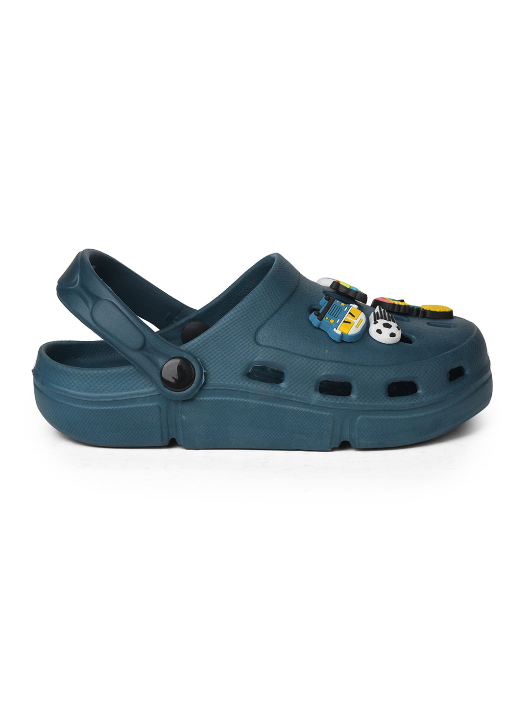 Bubblegummers Kids Unisex Blue Casual Clog Sandal - Blue - View 2