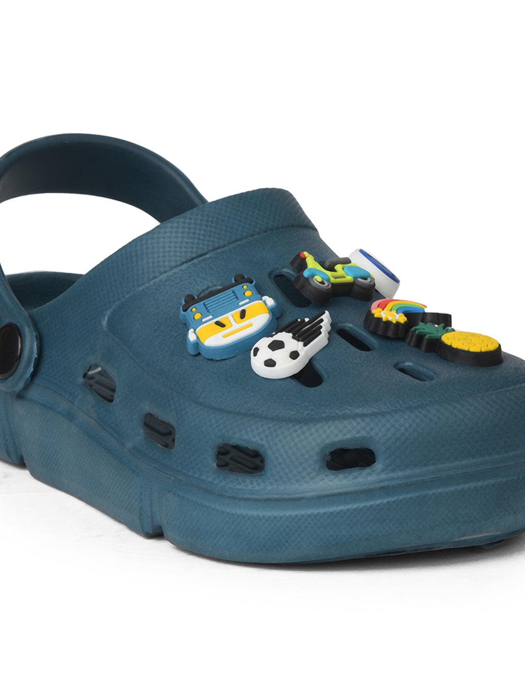 Bubblegummers Kids Unisex Blue Casual Clog Sandal - Blue - View 5
