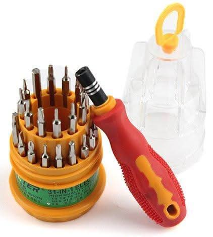 Magnetic 31 In 1 Repairing Screwdriver Tool Set Kit