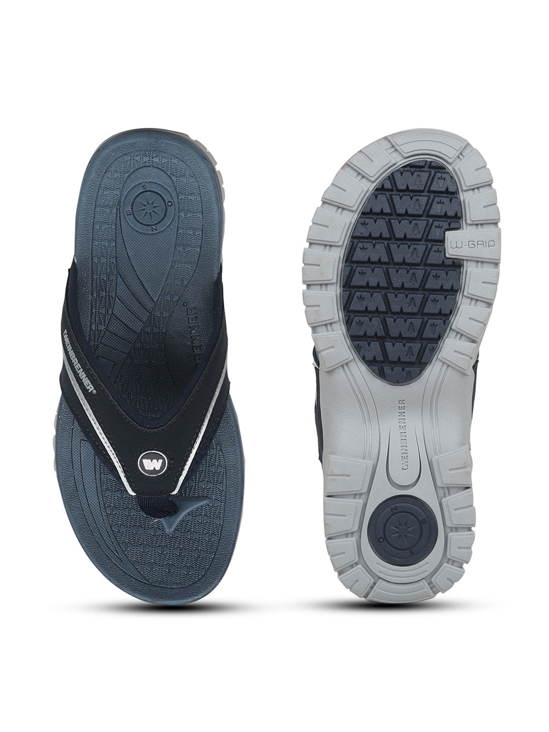 Weinbrenner Boy's Navy Blue Casual Flip-Flop - Navy Blue - View 4