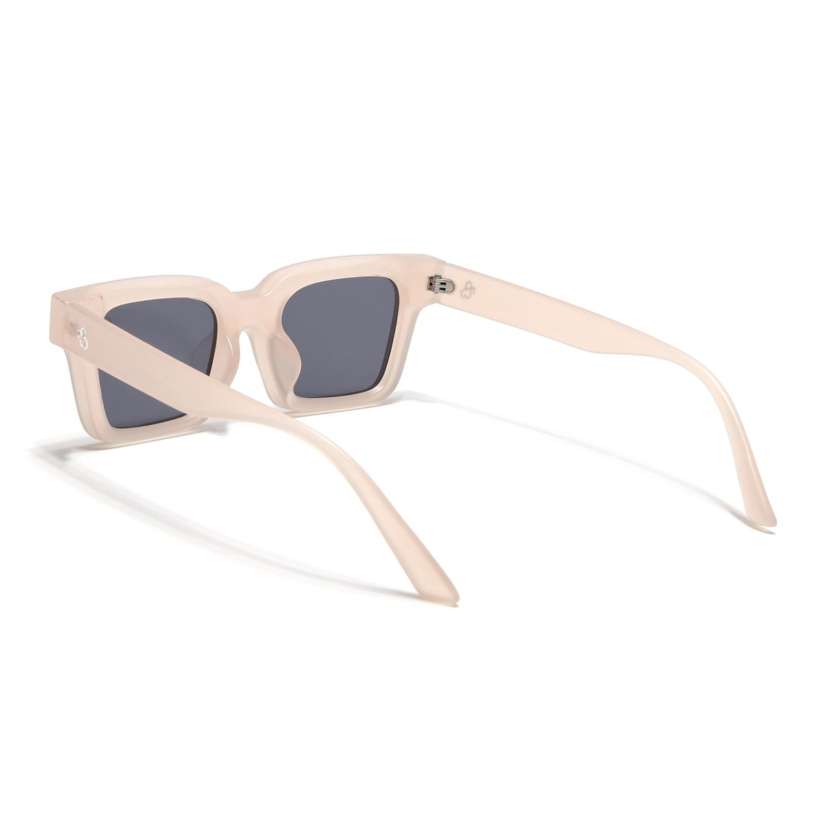 Eyejack Cream Square Sunglasses for Men and Women - view 6