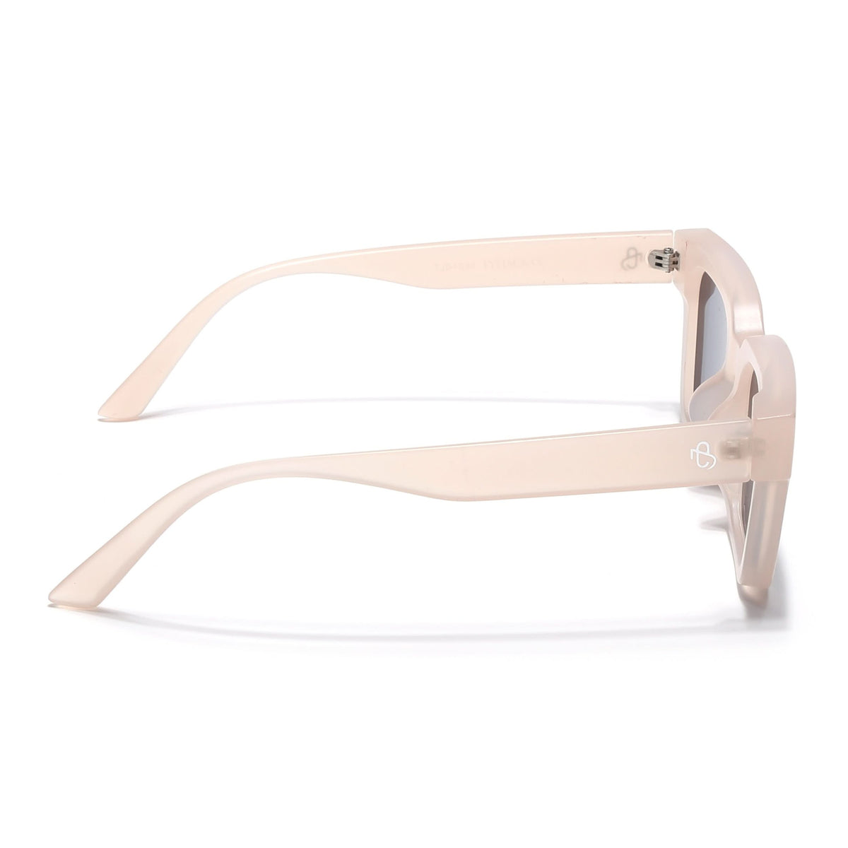 Eyejack Cream Square Sunglasses for Men and Women - view 7