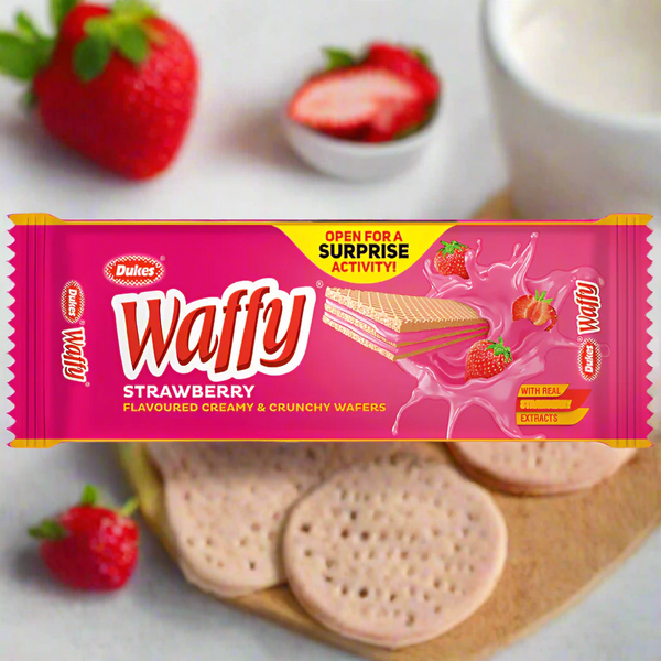 Dukes Waffy Strawberry Waffers (pack of 1)