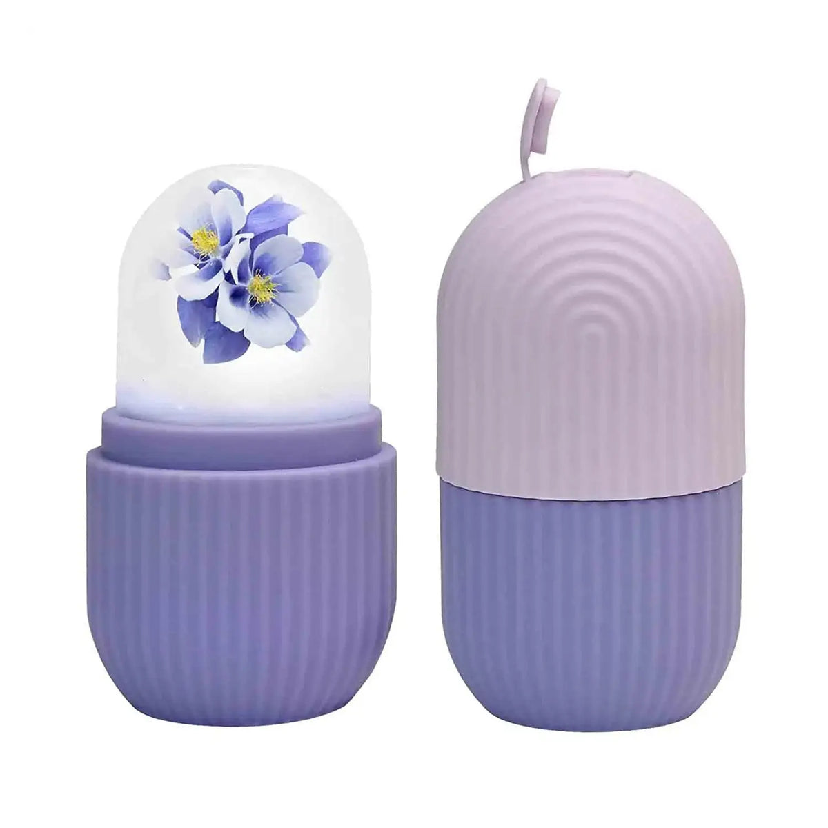 Beauty Ice Roller For Face Massager Eye Reusable Face Rollers Facial Roller ( Purple Color) HP DD