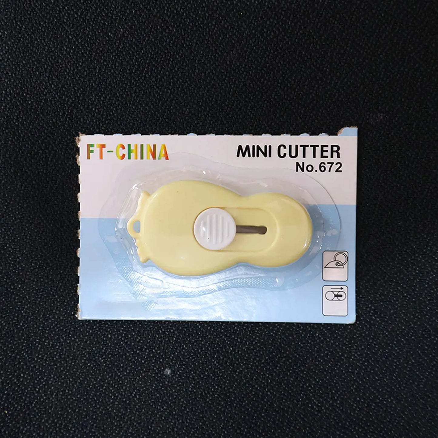 Compact Mini Safety Cutter With Retractable Blade - (1 Pc) HP DD