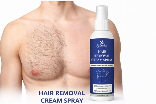 SVARNIKA Pain-Free Hair Removal Spray Cream (100 ml) Svarnika