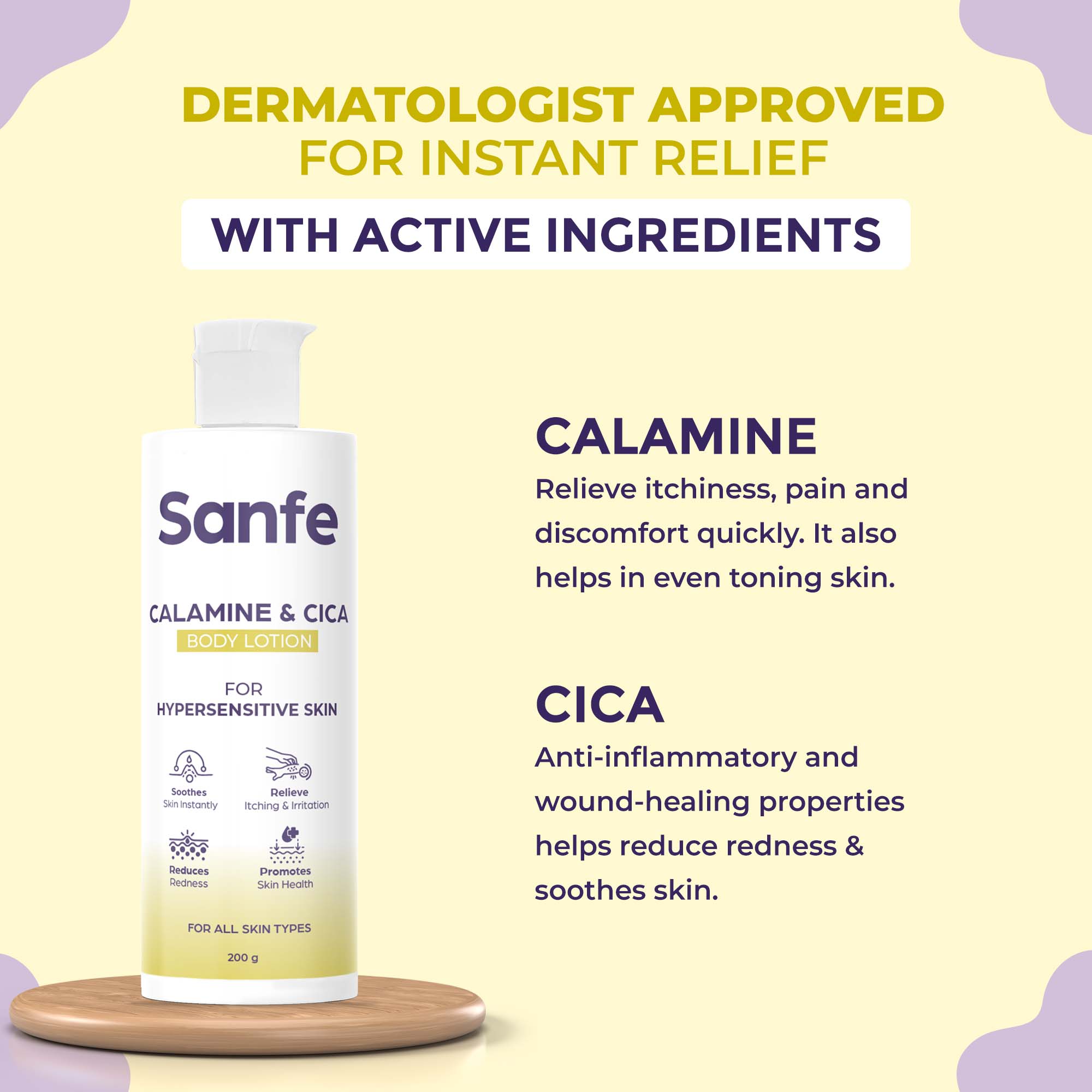 Calamine & Cica Body Lotion