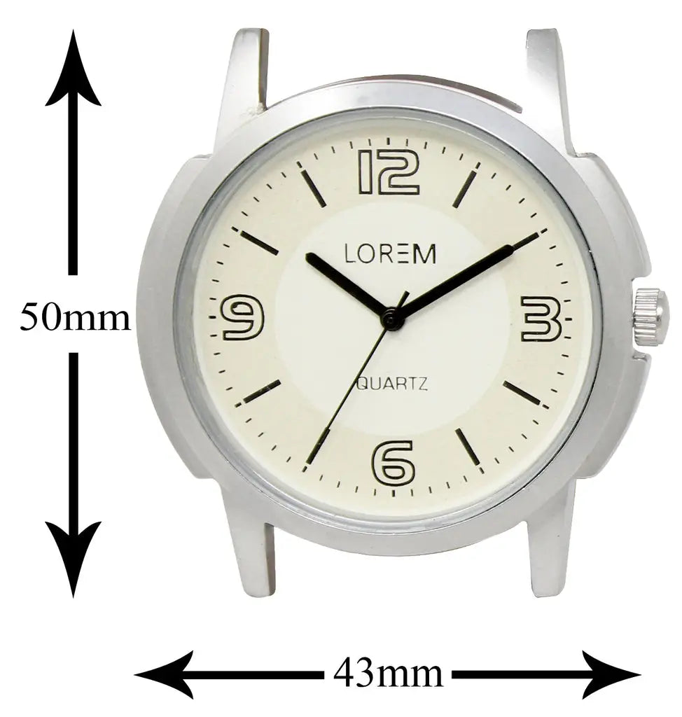 LOREM White Casual Analog Watch For Men LR16 LOREM