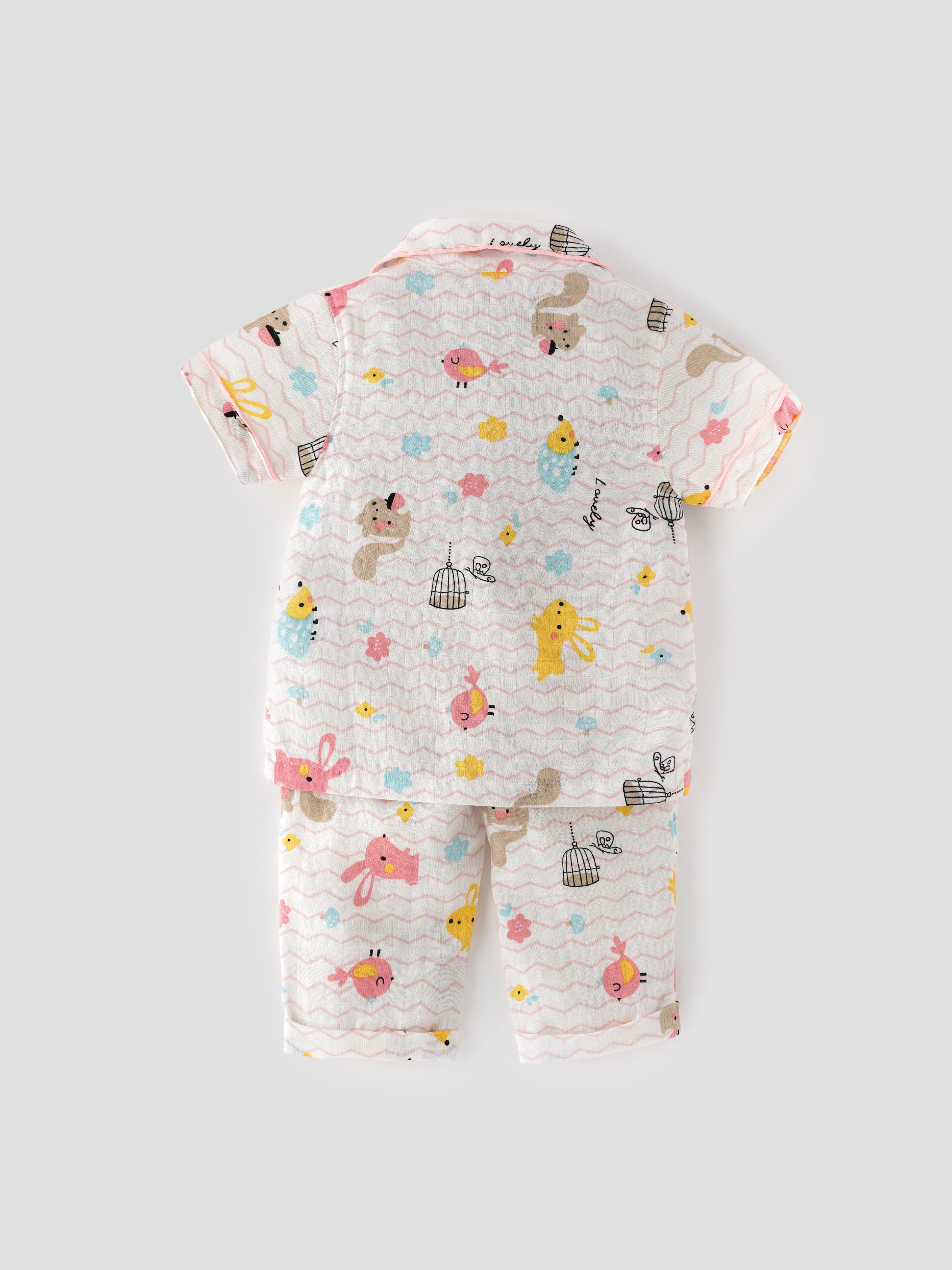 Popees Cute & Stylish Pyjama Set (3-36 Months) for Girls - Image 4