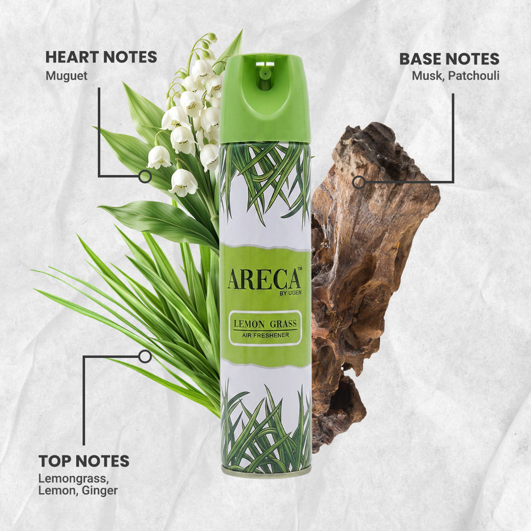Areca Air Freshener Lemon Grass 220ml