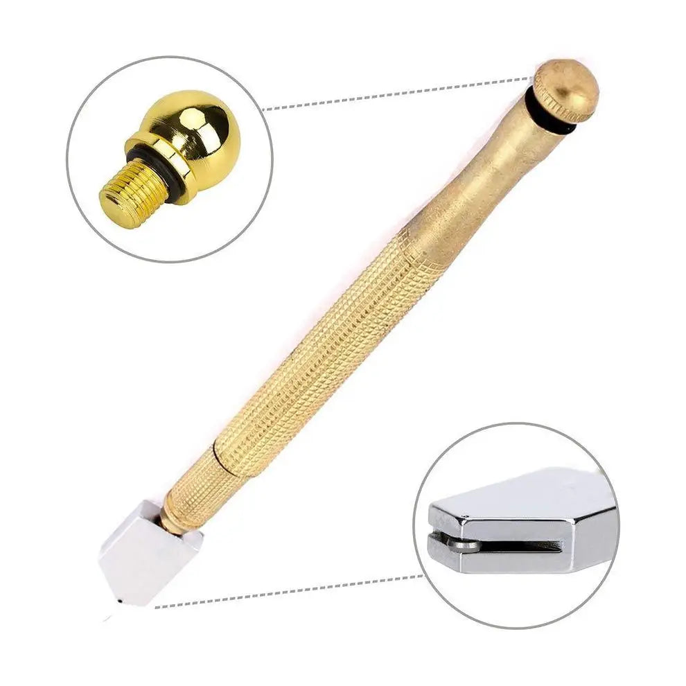 Metal Glass Cutter Gold HP DD