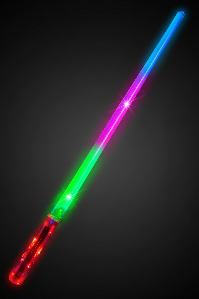 RGB Light-Up Katana Sword (Cyberpunk Style LED Replica) SAHANA GIFTS & STATIONARY