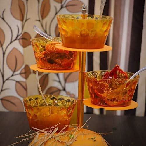 4 In 1 Multipurpose 360 Degree Rotating Pickle Rack Container For Kitchen HP DD