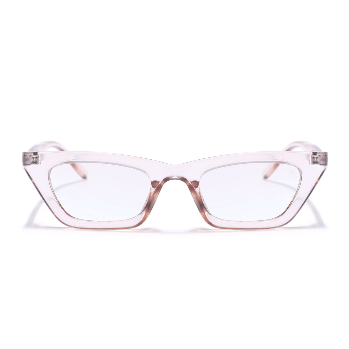 Eyejack Light Brown Cateye Sunglasses for Men and Women - Style 1231 - view 3