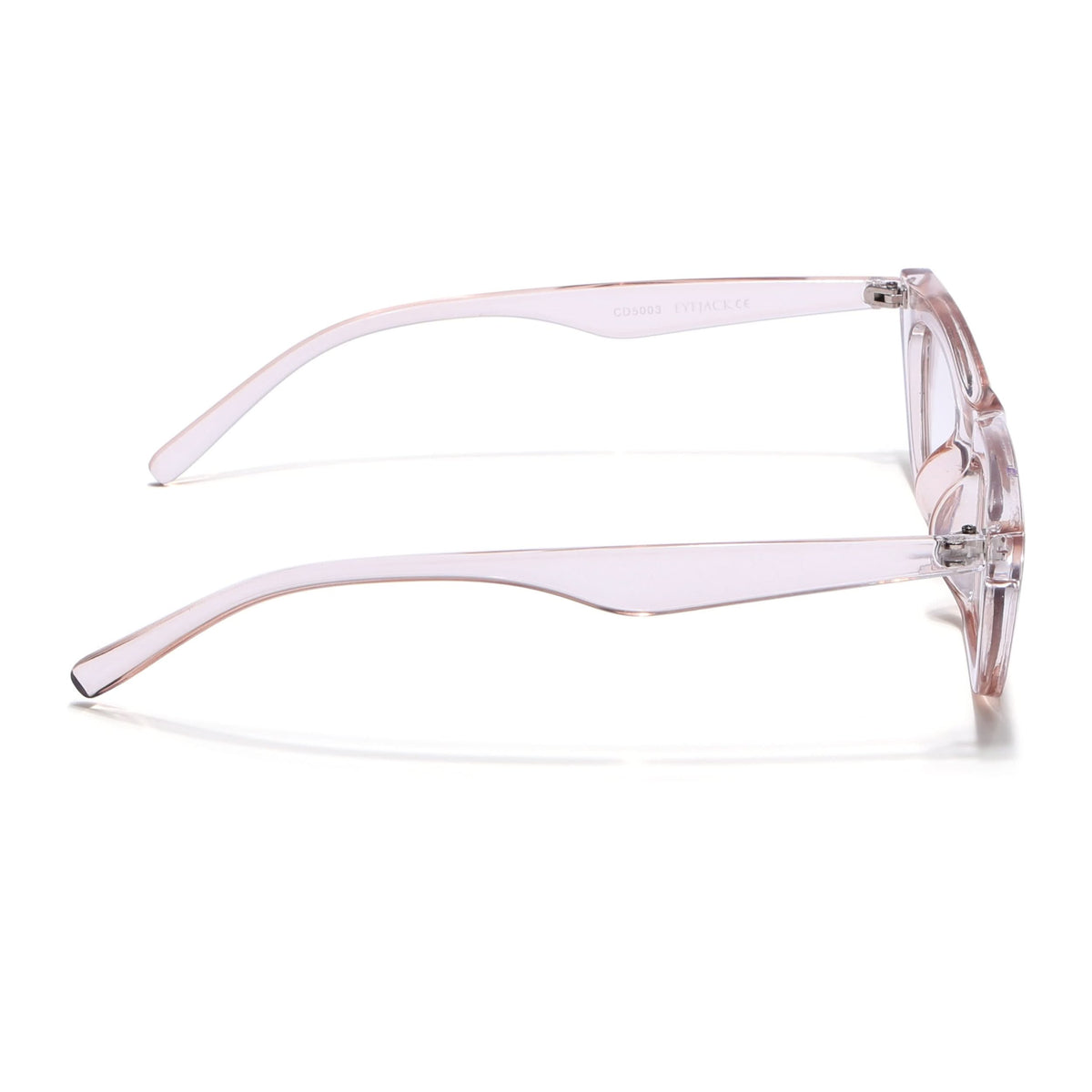 Eyejack Light Brown Cateye Sunglasses for Men and Women - Style 1231 - view 6