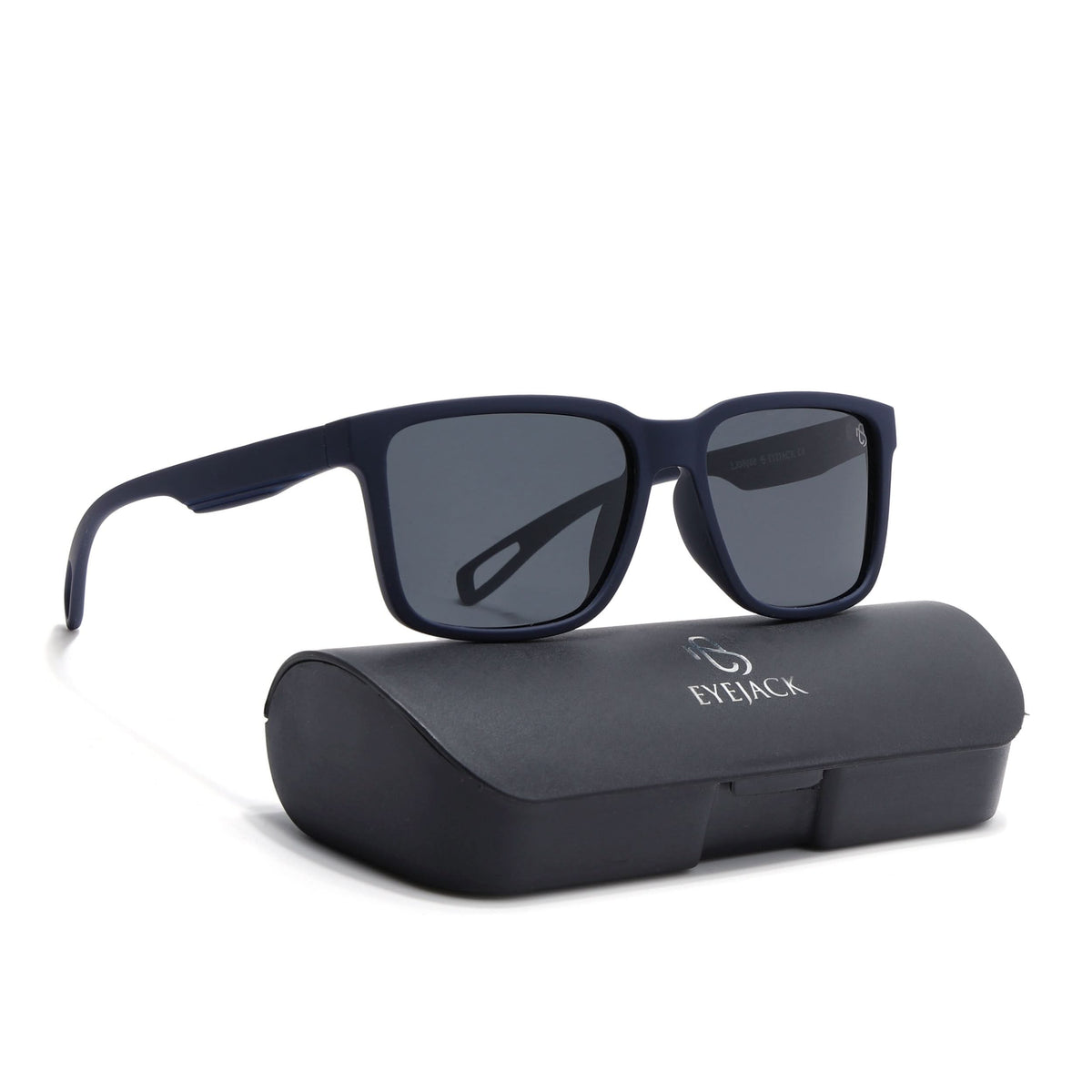 Eyejack Navy Blue Wayfarer Sunglasses for Men and Women - view 8