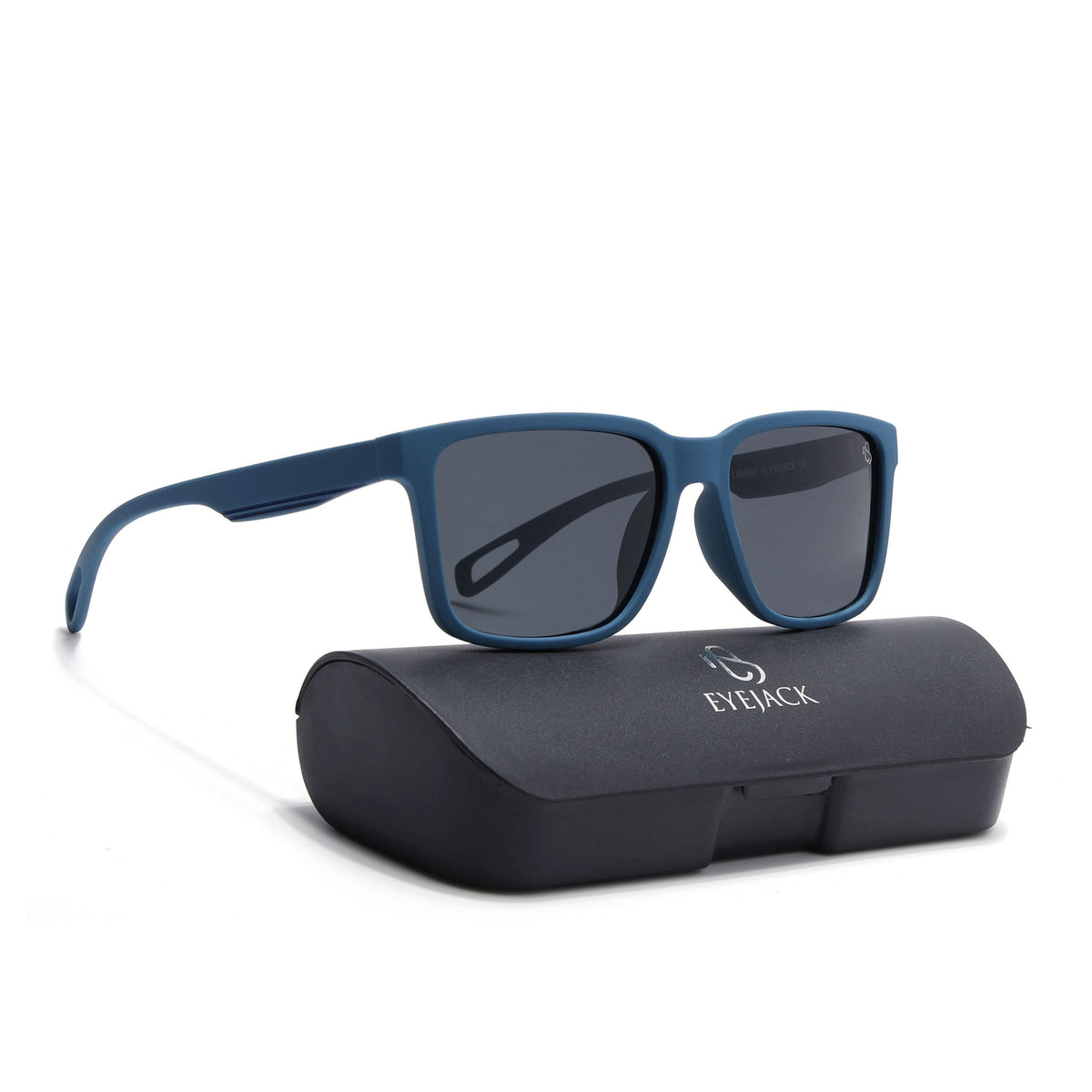 Eyejack Blue Wayfarer Sunglasses for Men and Women - Style 1241 - view 8