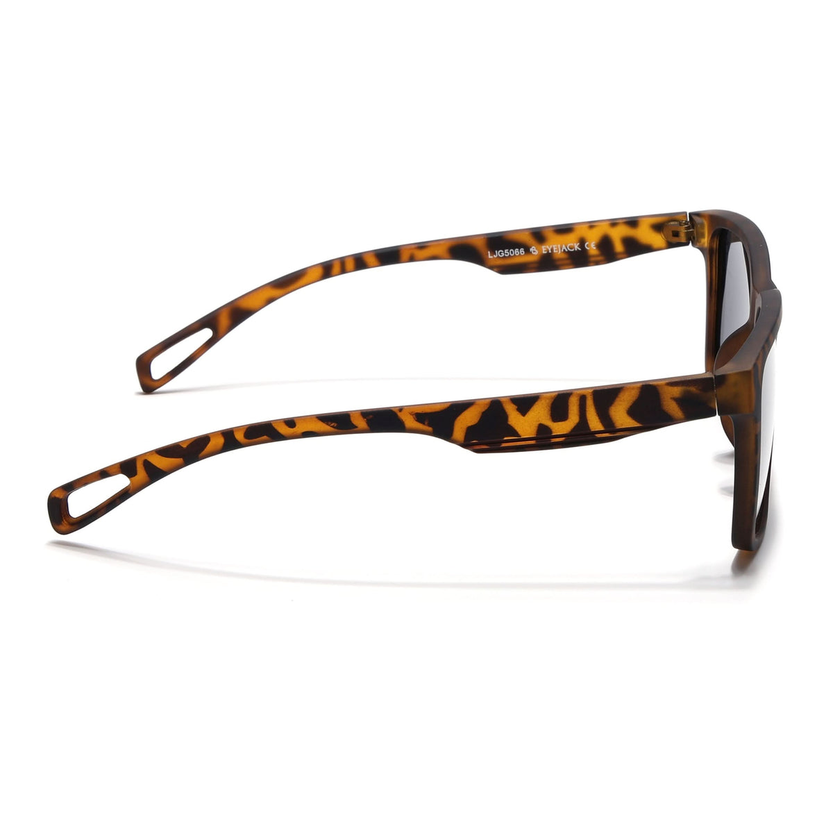 Eyejack Demi Brown Wayfarer Sunglasses for Men and Women - Style 1243 - view 7