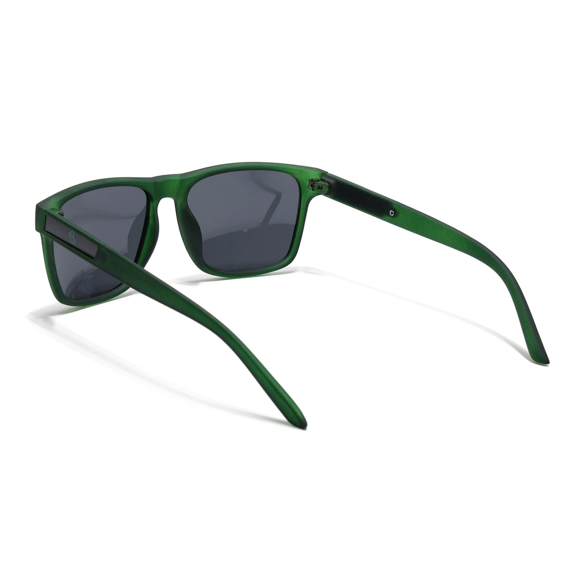Eyejack Dark Green Wayfarer Sunglasses for Men and Women - view 6