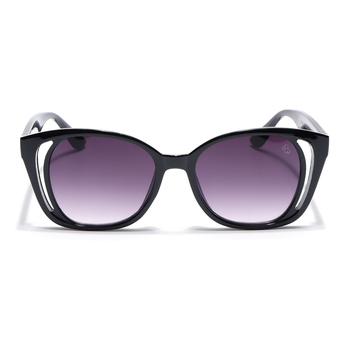 Eyejack Shine Black Round Sunglasses for Men and Women - Style 1218 - view 4