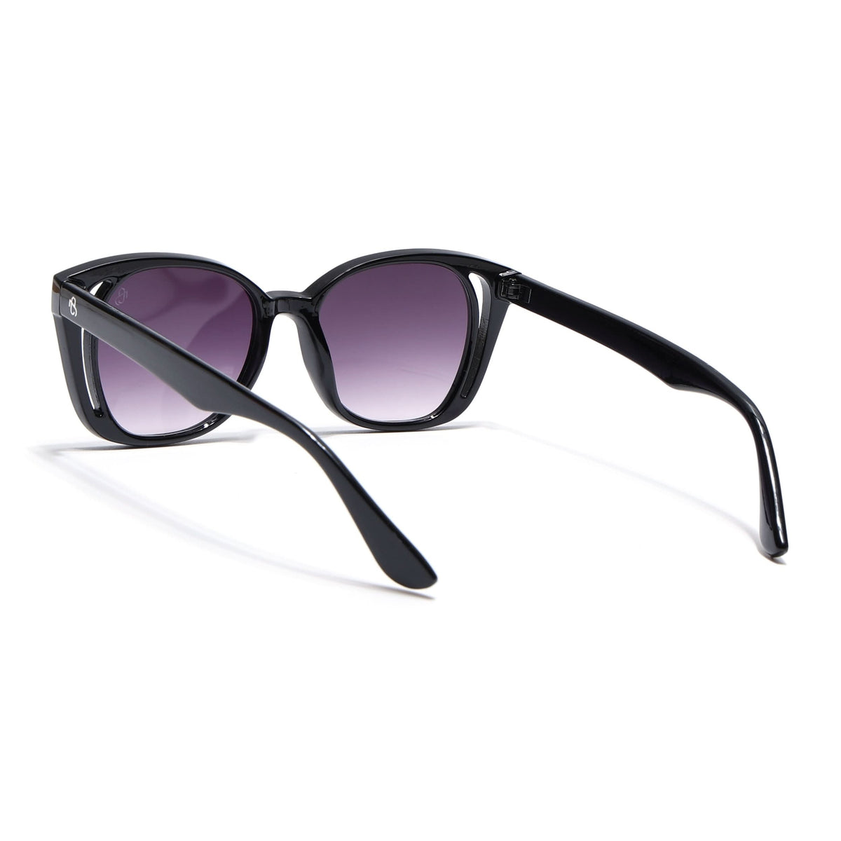 Eyejack Shine Black Round Sunglasses for Men and Women - Style 1218 - view 6