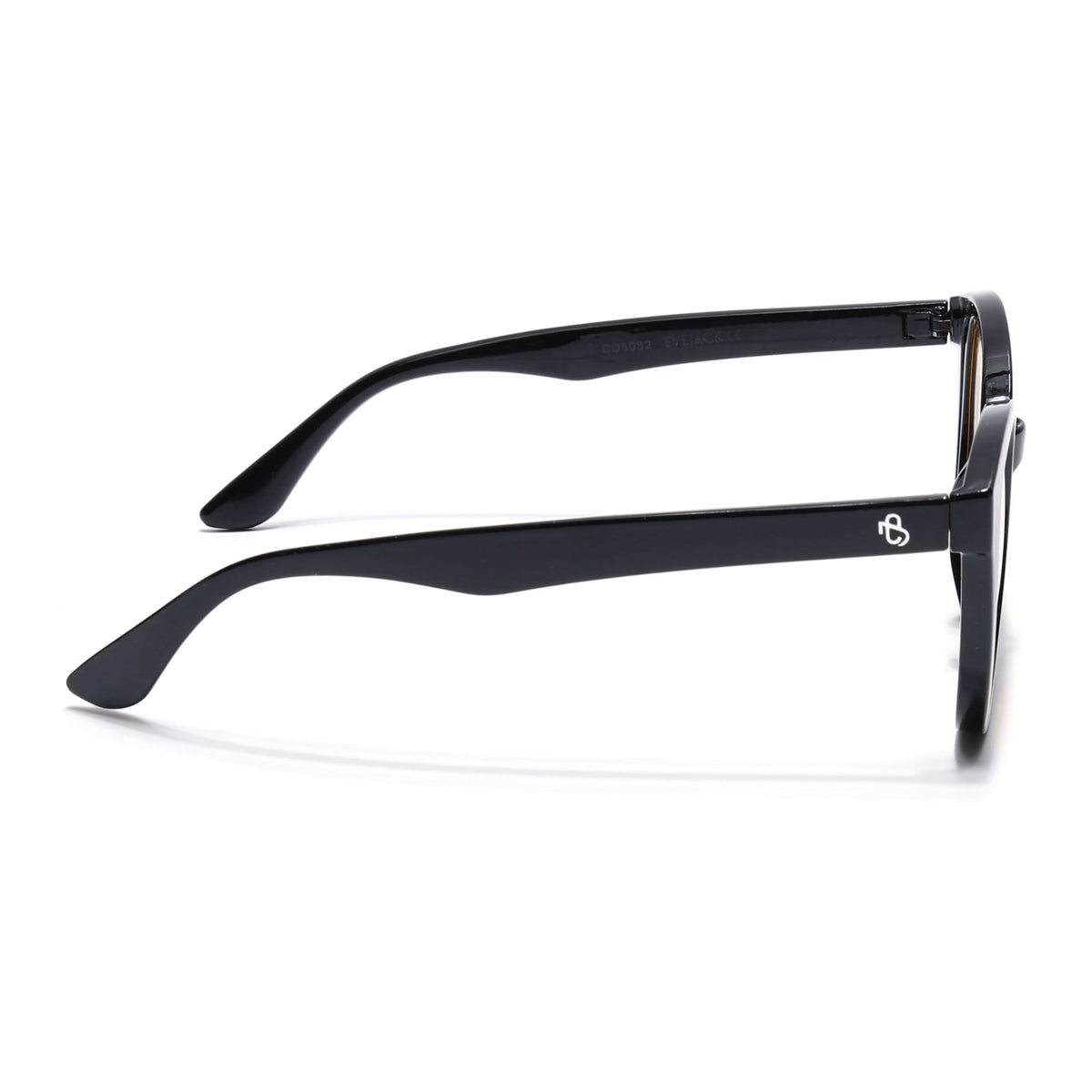 Eyejack Shine Black Round Sunglasses for Men and Women - Style 1219 - view 7