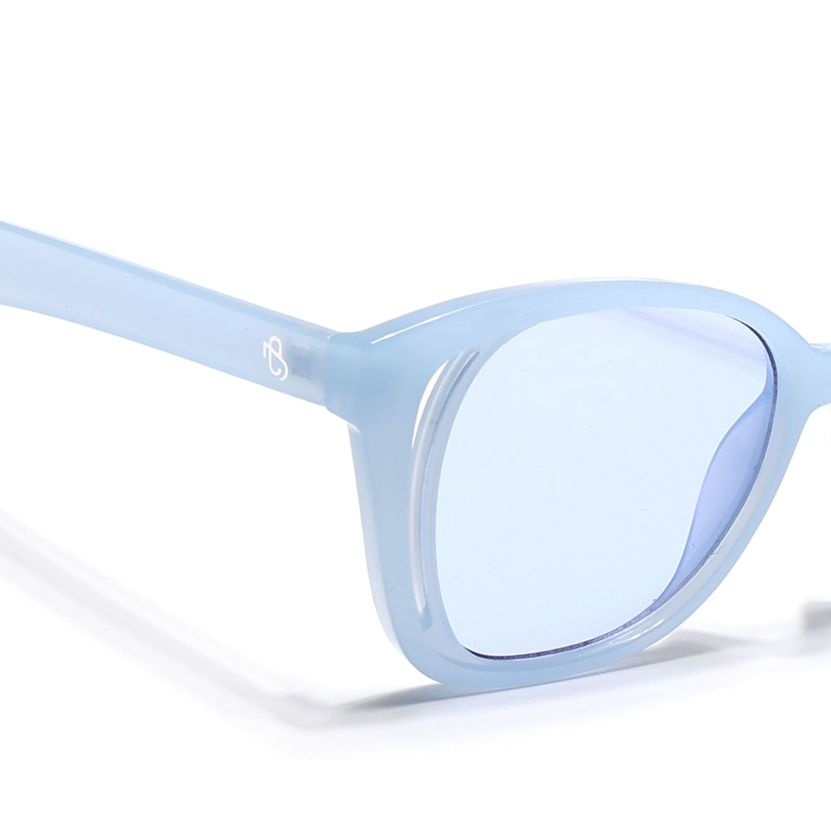 Eyejack Blue Round Sunglasses for Men and Women - Style 1221 - view 5