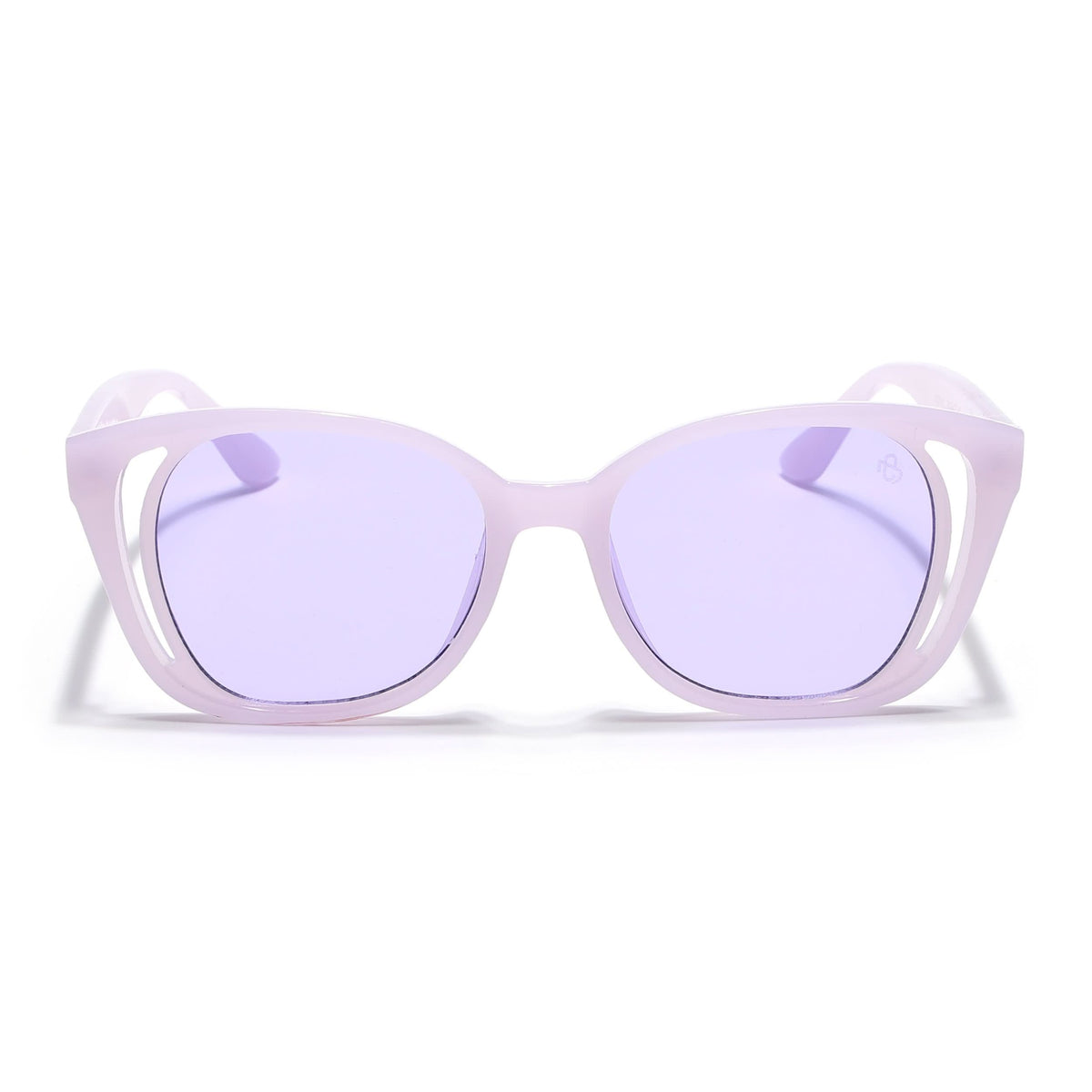 Eyejack Purple Round Sunglasses for Men and Women - view 4