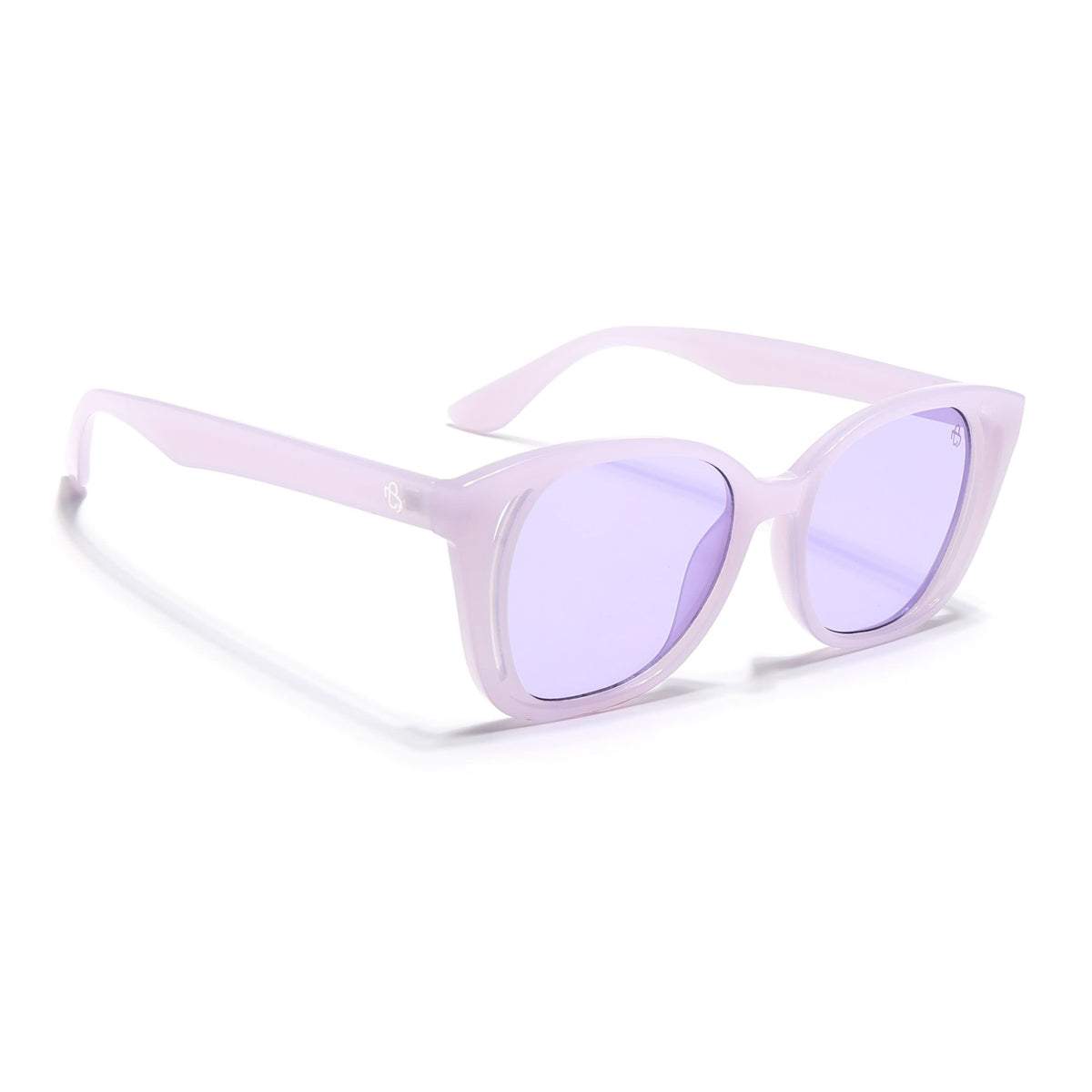 Eyejack Purple Round Sunglasses for Men and Women - view 2