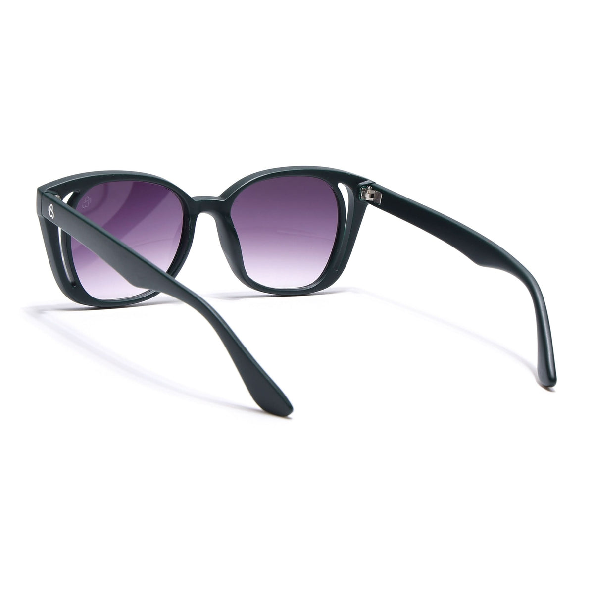Eyejack Olive Round Sunglasses for Men and Women - view 6