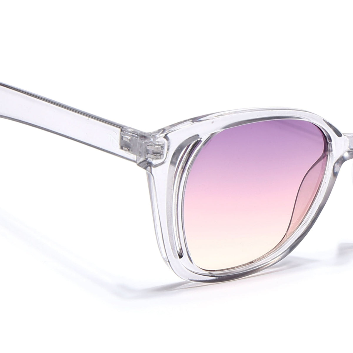 Eyejack Transparent Round Sunglasses for Men and Women - view 5