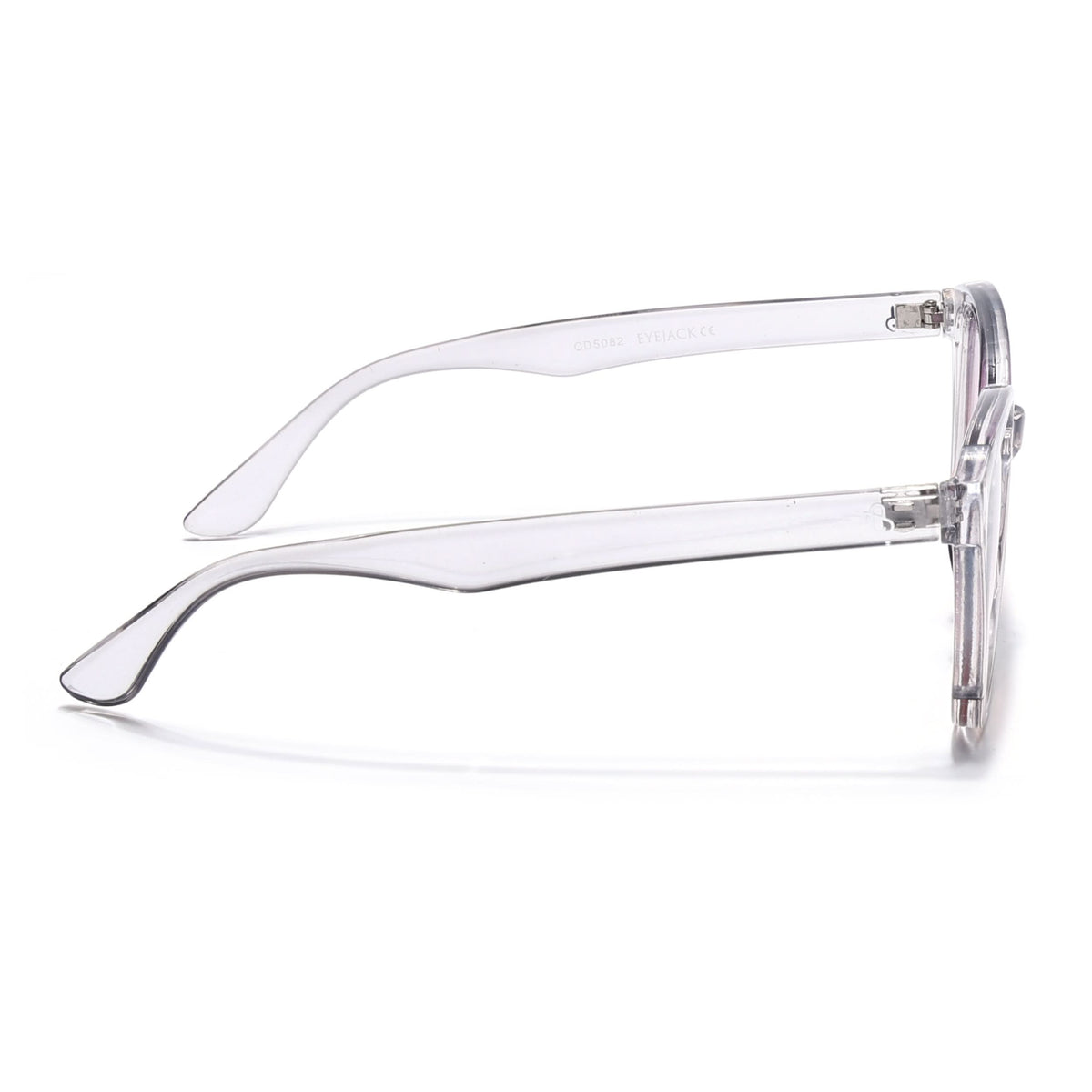 Eyejack Transparent Round Sunglasses for Men and Women - view 7