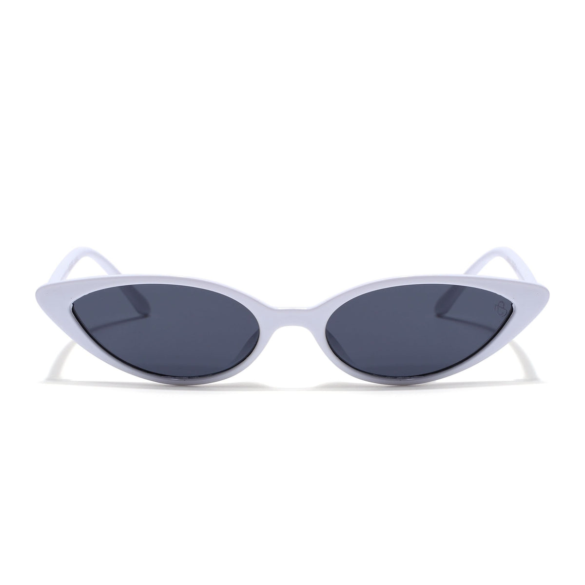 Eyejack White Cateye Sunglasses for Men and Women - Style 1234 - view 4