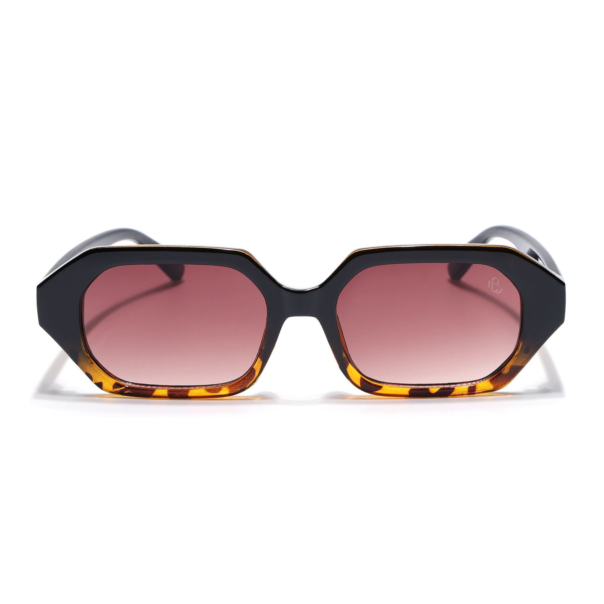 Eyejack Demi Brown Square Sunglasses for Men and Women - Style 1260 - view 3