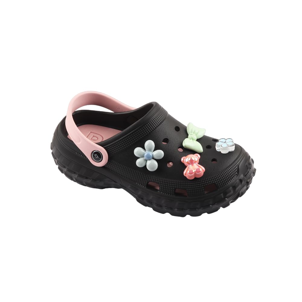 Indifeet Casual Waterproof Clog Shoes for Women - Black - Image 6