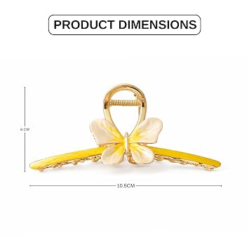 Classic Strong Grip Hair Claw Clip – additional view