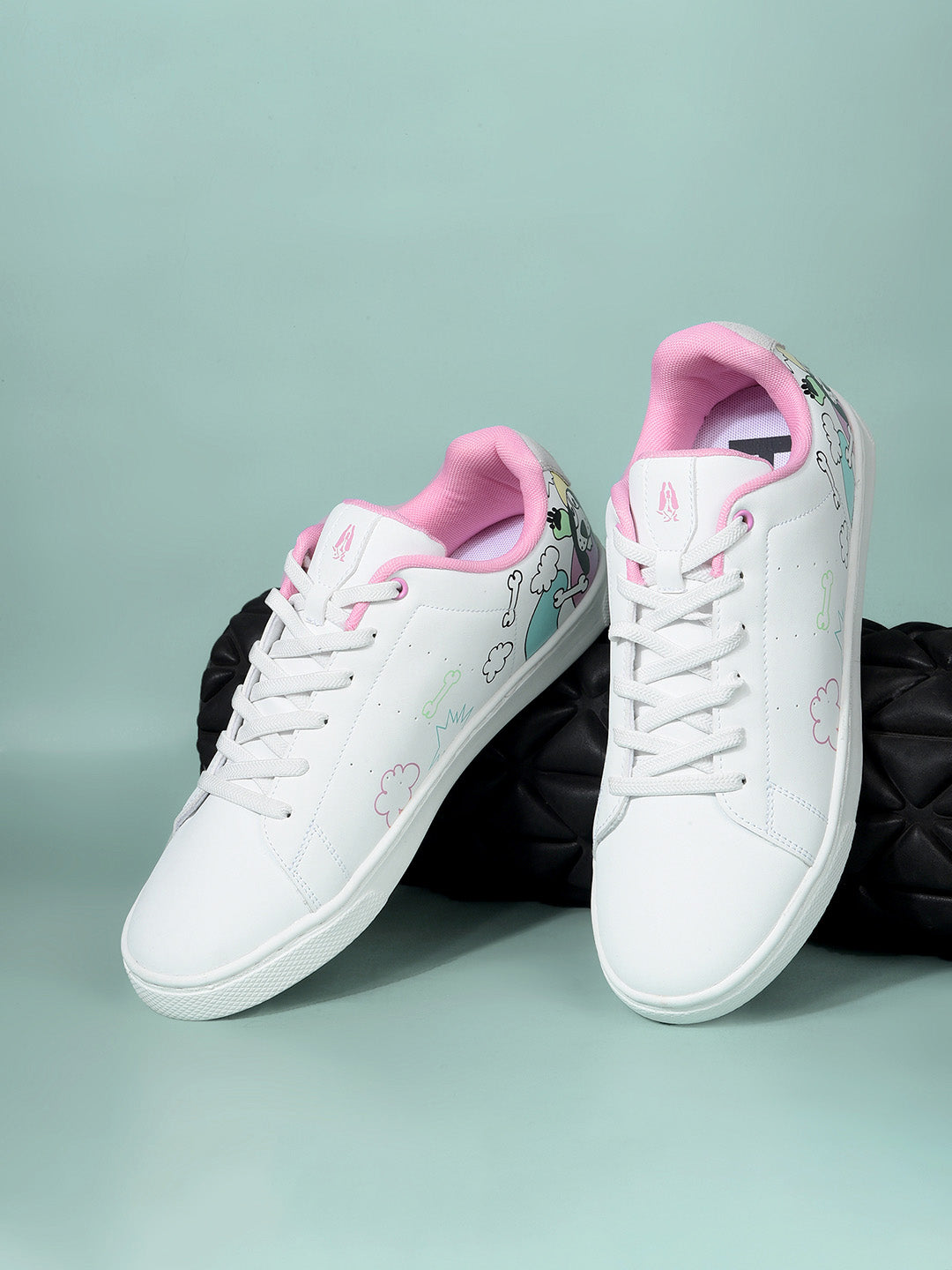 Hush Puppies Women White Casual Lace-up Sneaker - White - View 6
