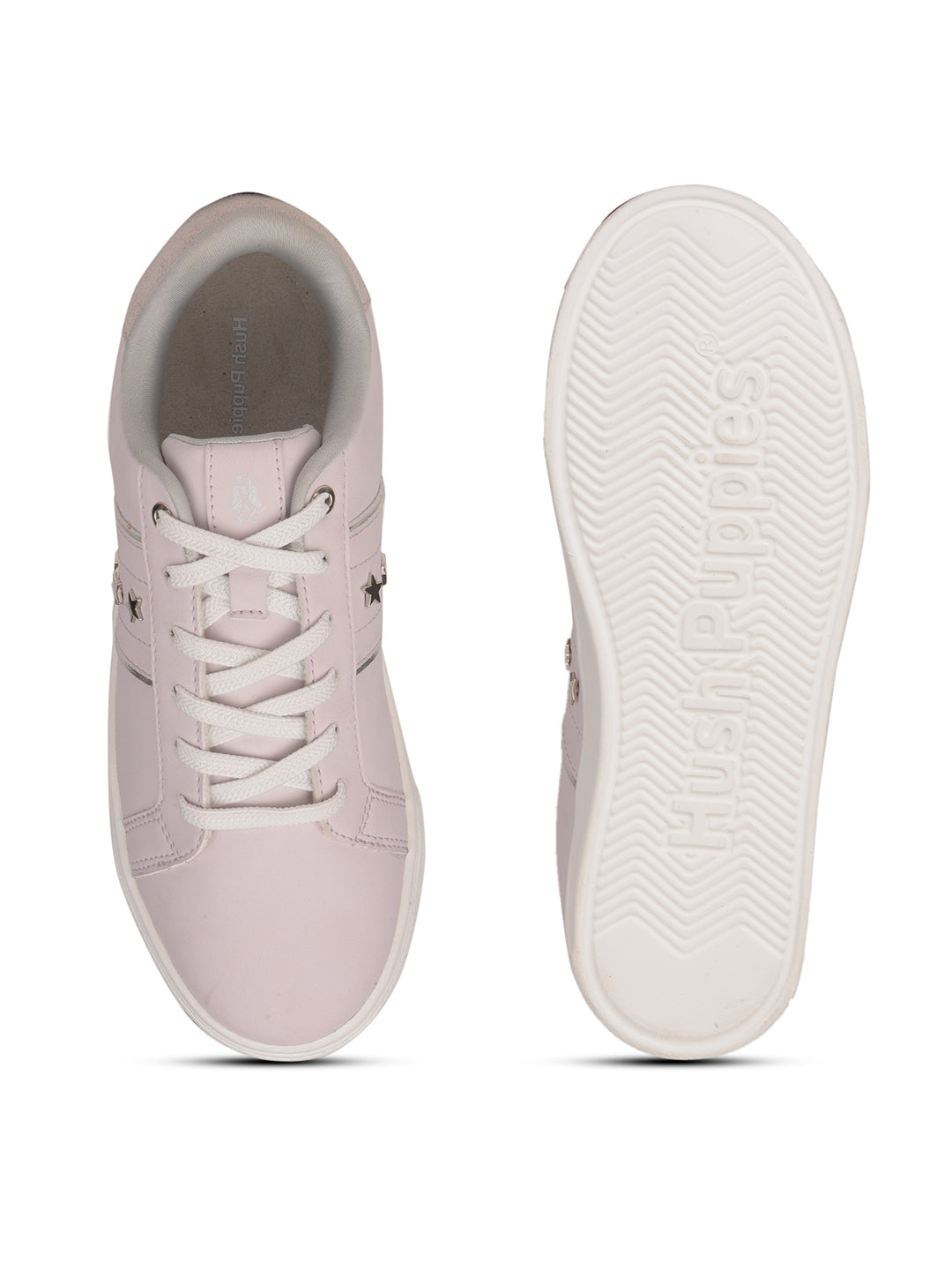 Hush Puppies Women Pink Casual Lace-up Sneaker - Pink - View 4