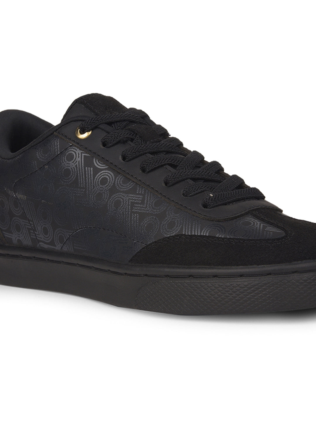 Hush Puppies Women Black Casual Lace-up Sneaker - Black - View 5