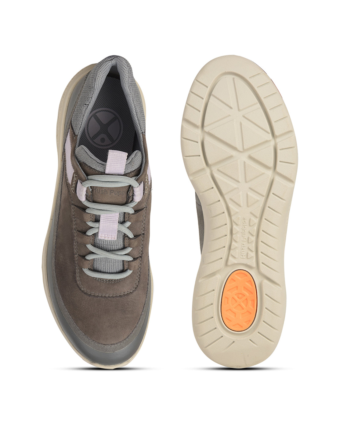 Hush Puppies Women Grey Casual Lace-up Shoes - Grey - View 4